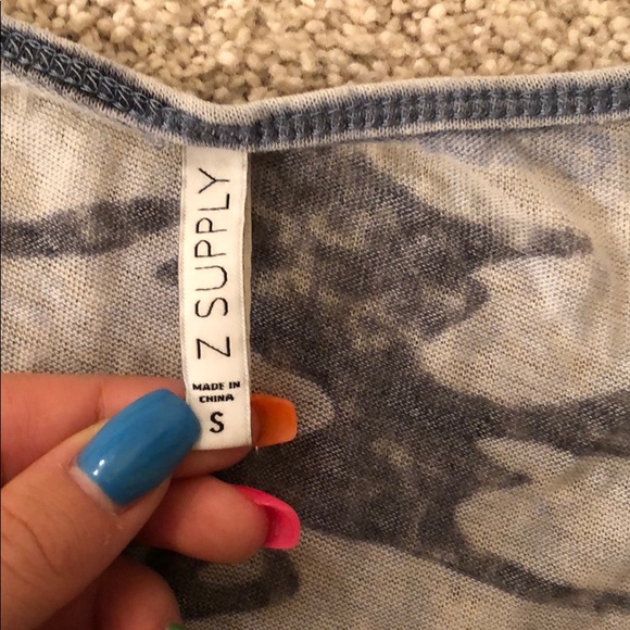 COZY ARMY TOP - Picture 3 of 3